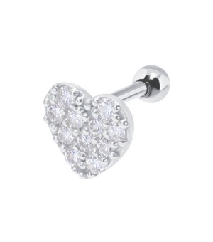 Heart Helix Ear Piercing TIP-3438